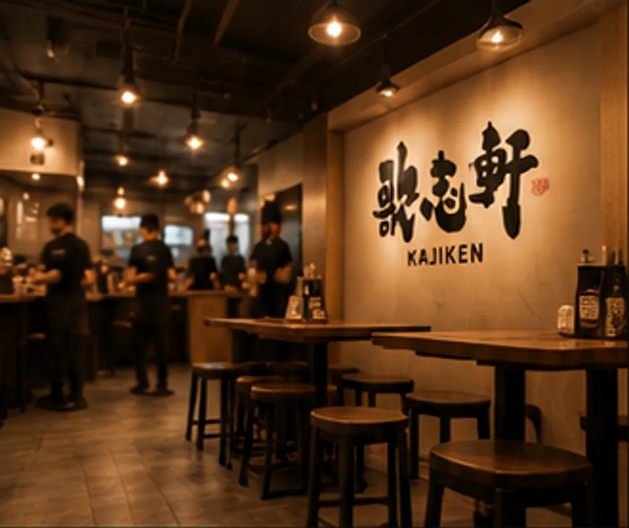 Reference interior for layout only; replace with an official Kajiken Philippines branch view